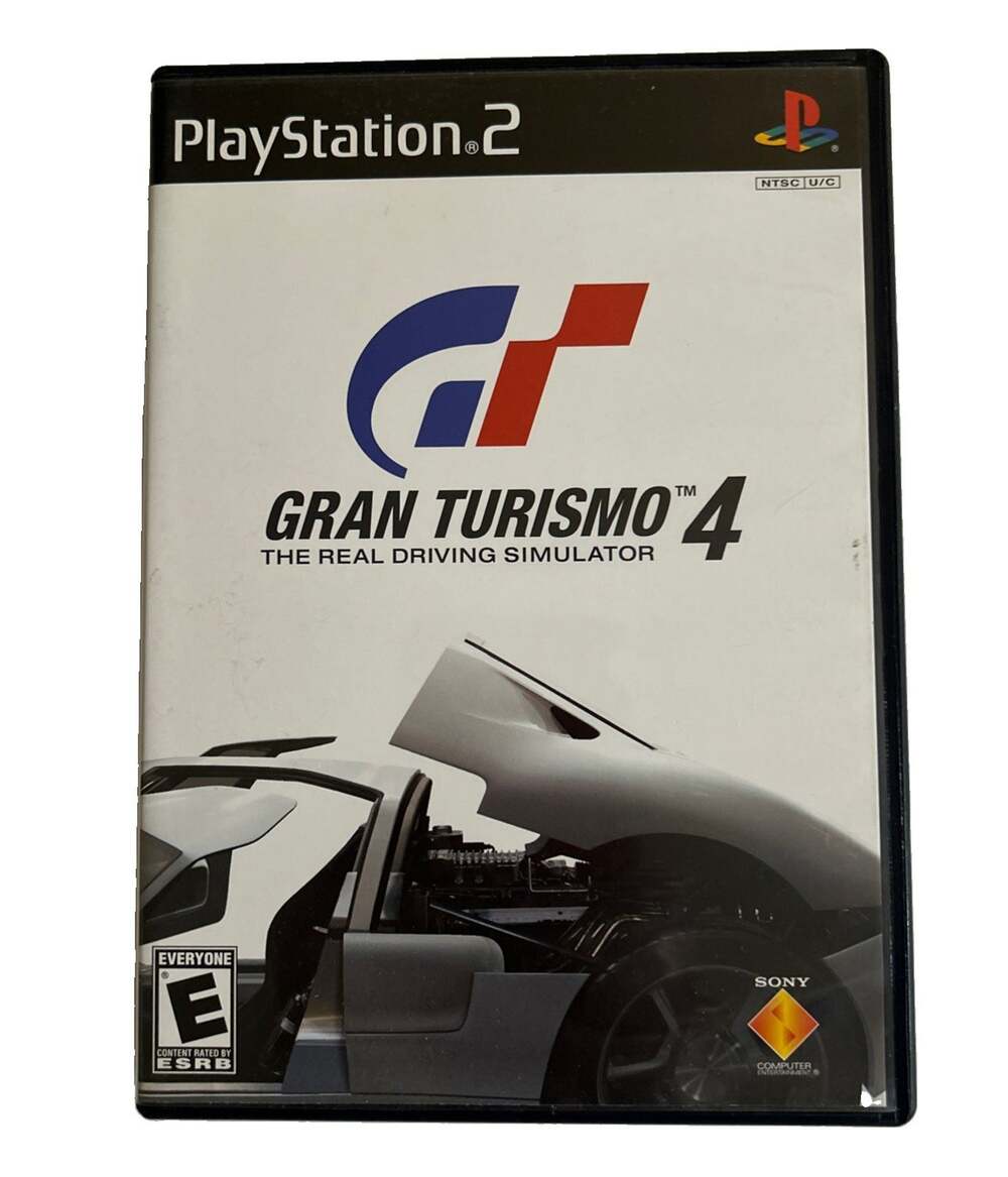 Gran Turismo 4 (Sony Playstation 2 2004) PS2 CIB With Manual Tested & Working